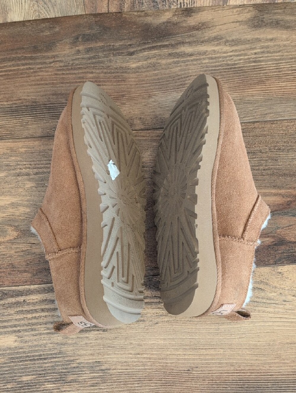 UGG 1173891 Sand Classic Micro Slip On Boot 543A - Picture 6 of 8